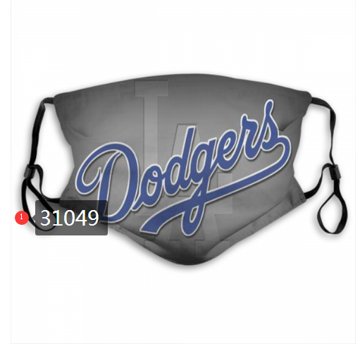 2020 Los Angeles Dodgers Dust mask with filter 33